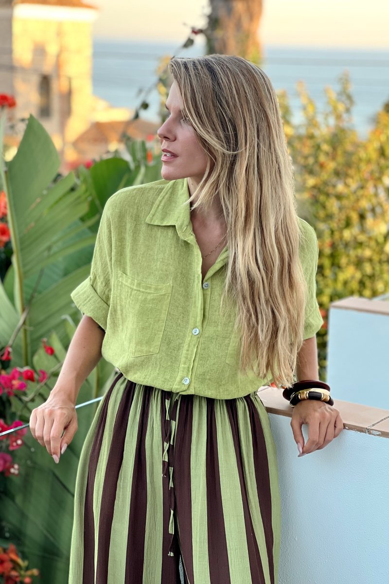 Camisa Verde Cotton