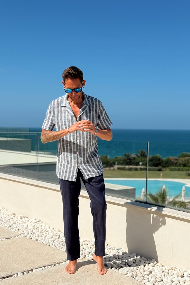 Pantalon Marino Lino Man