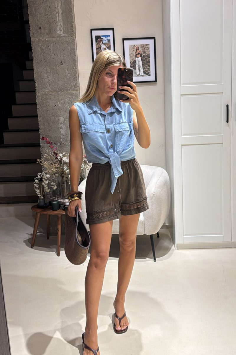 Short Marron Star