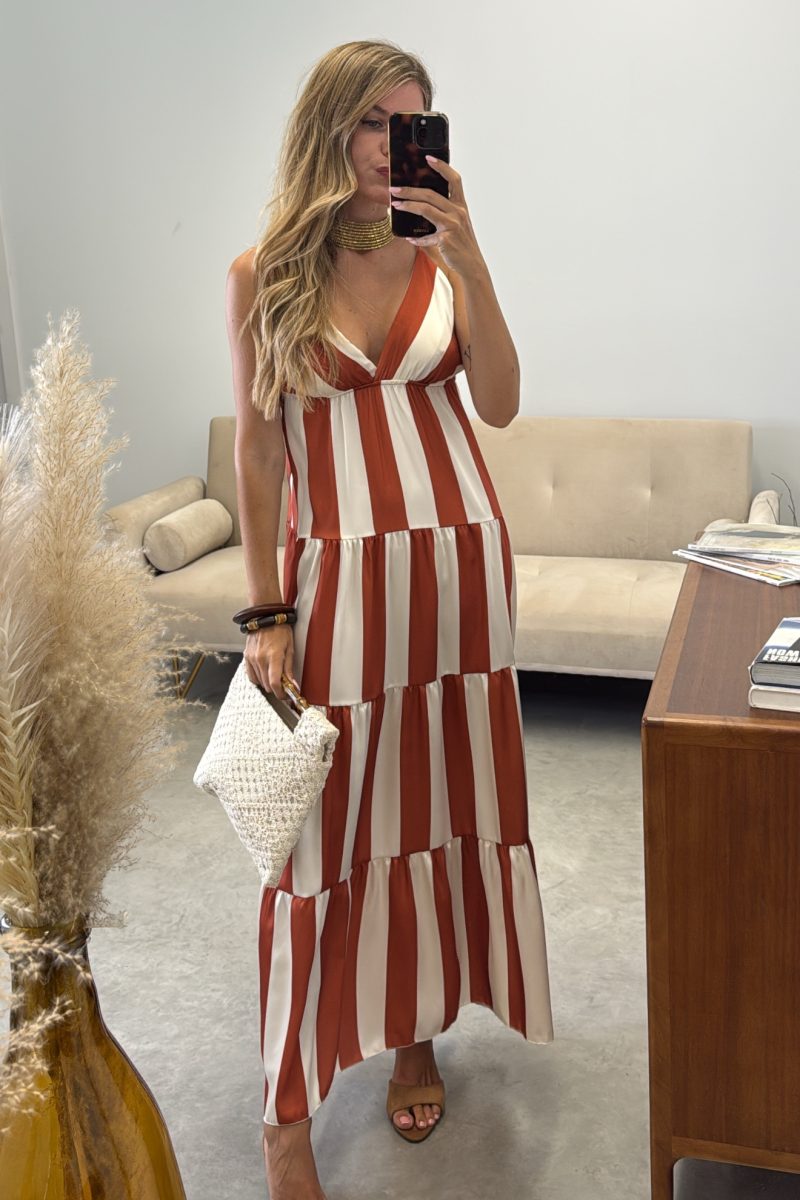 Vestido Teja Positano