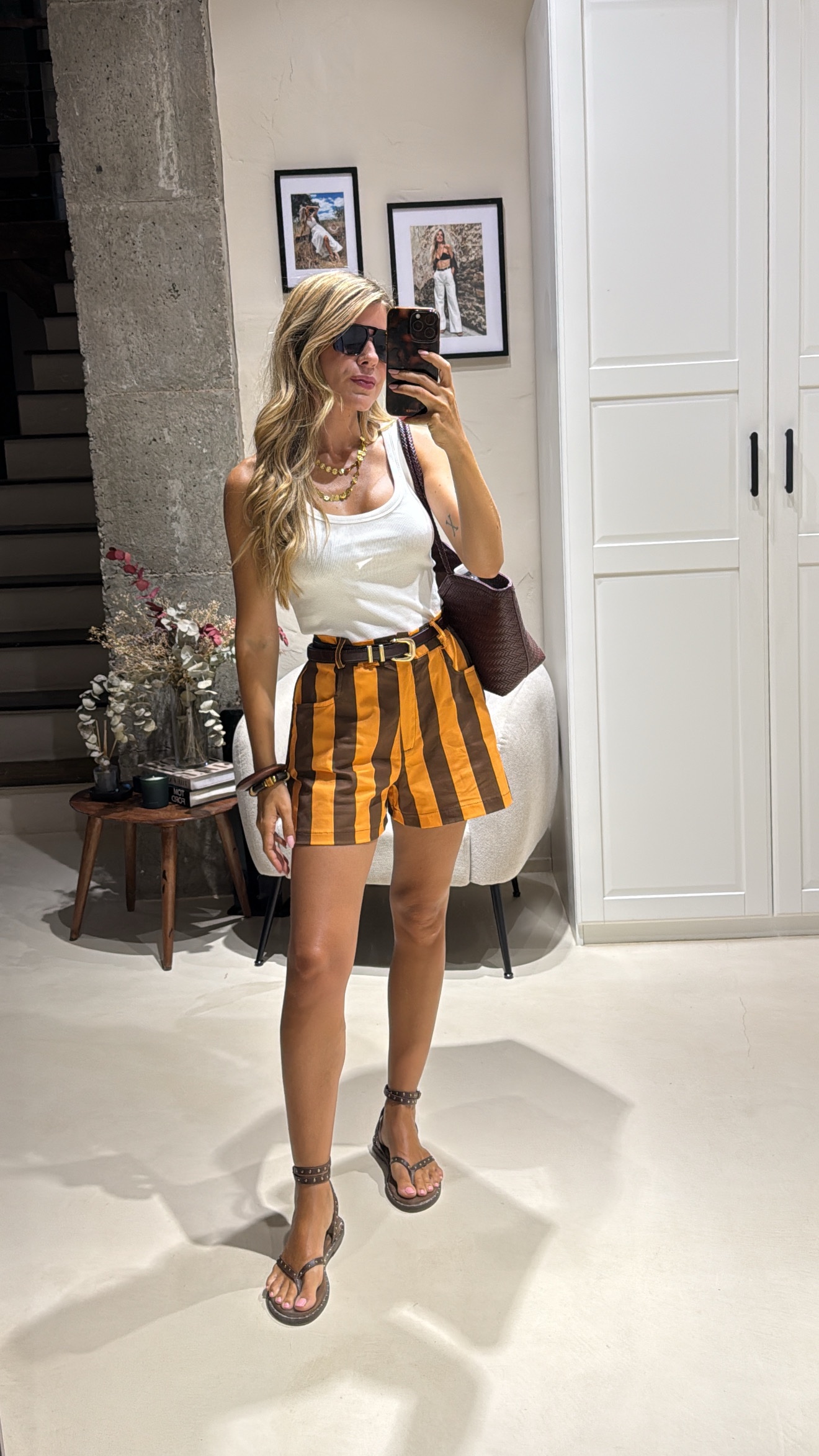 Short Naranja Portugal - Imagen 2
