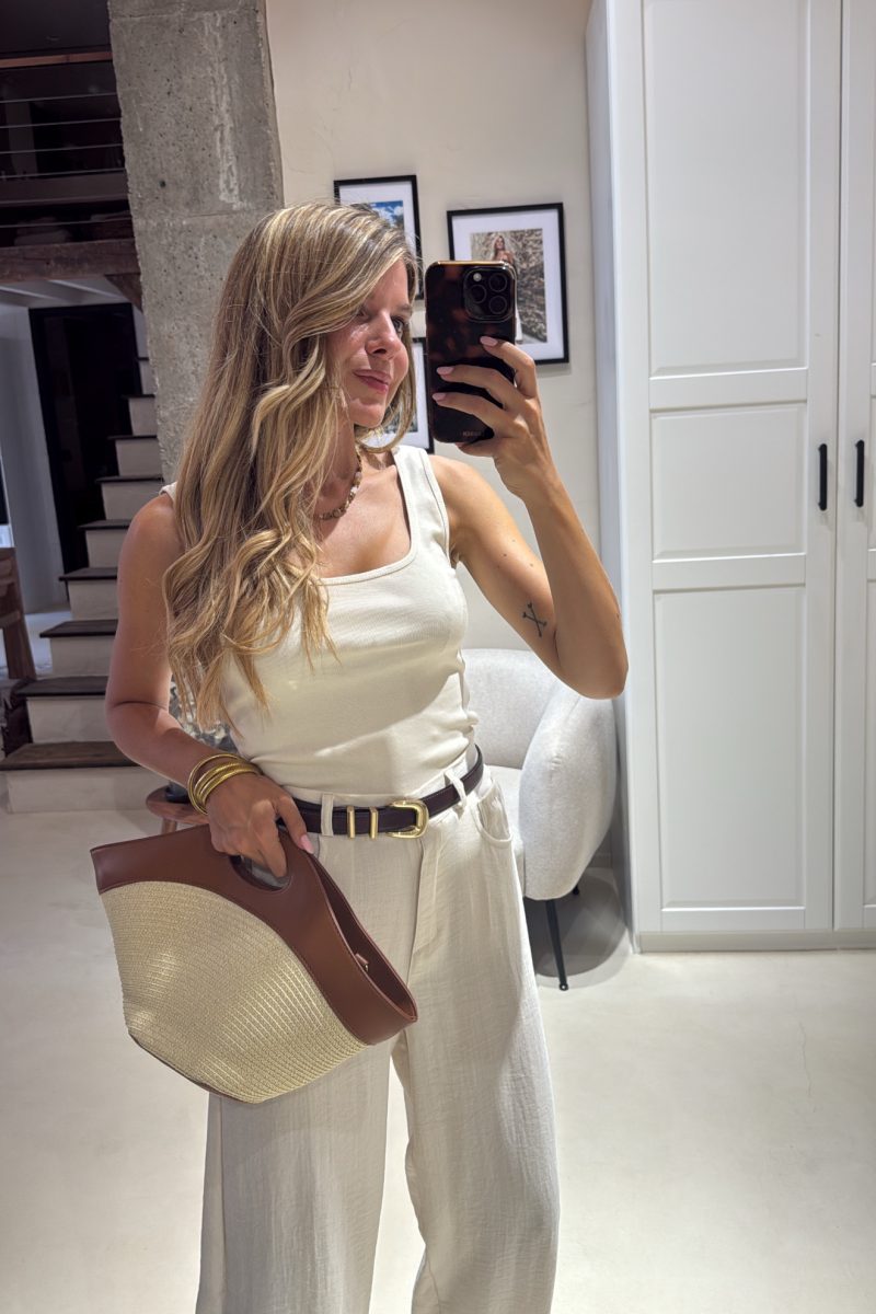 Camiseta Beige Basic