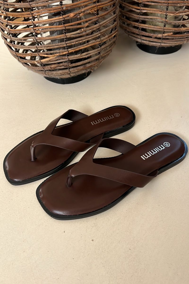 Sandalia Marron Mayte