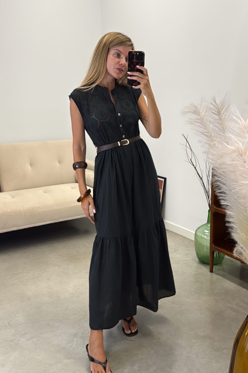 Vestido Negro Formentera