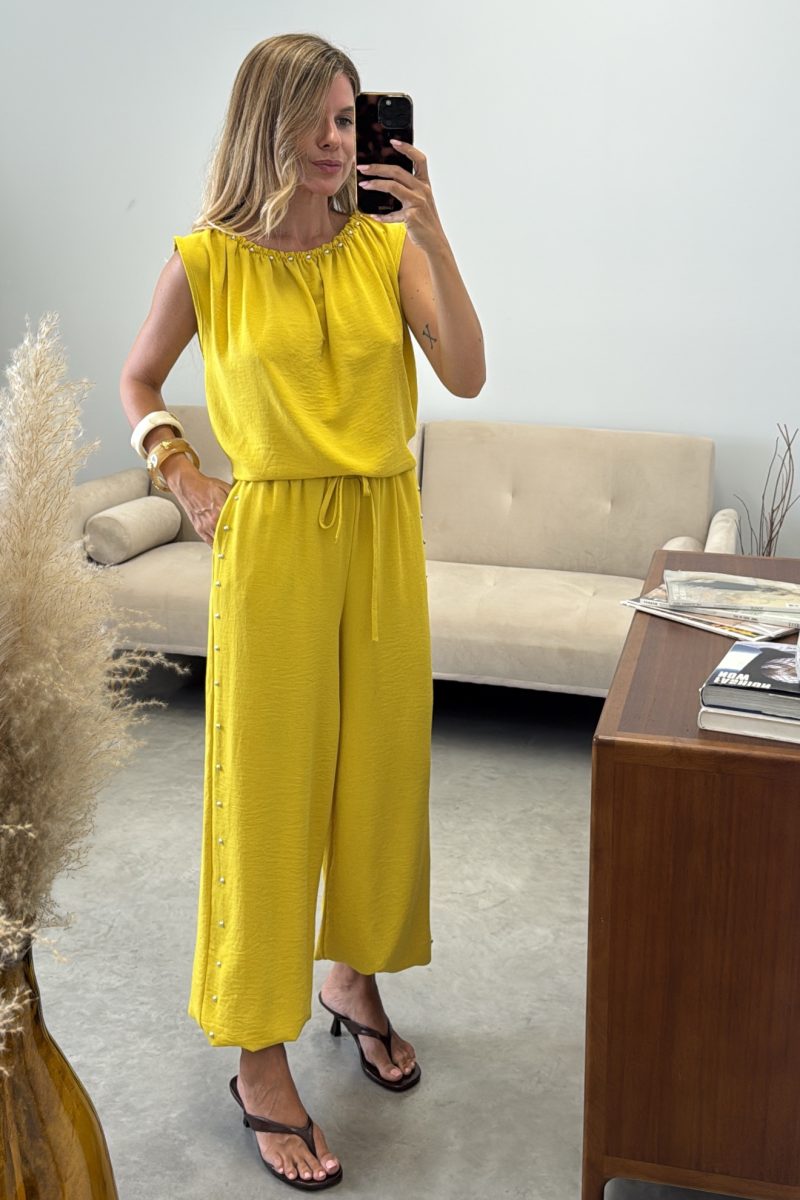 Conjunto Mostaza Noemi