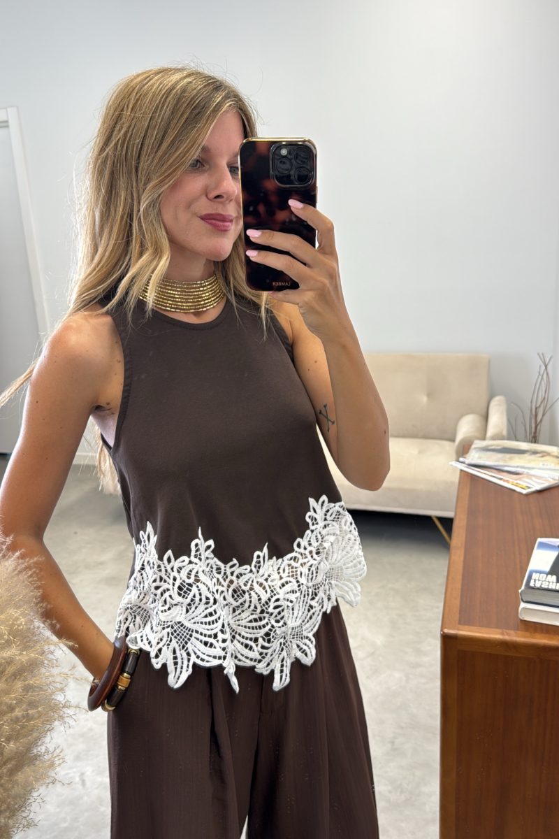 Top Marron Nataly