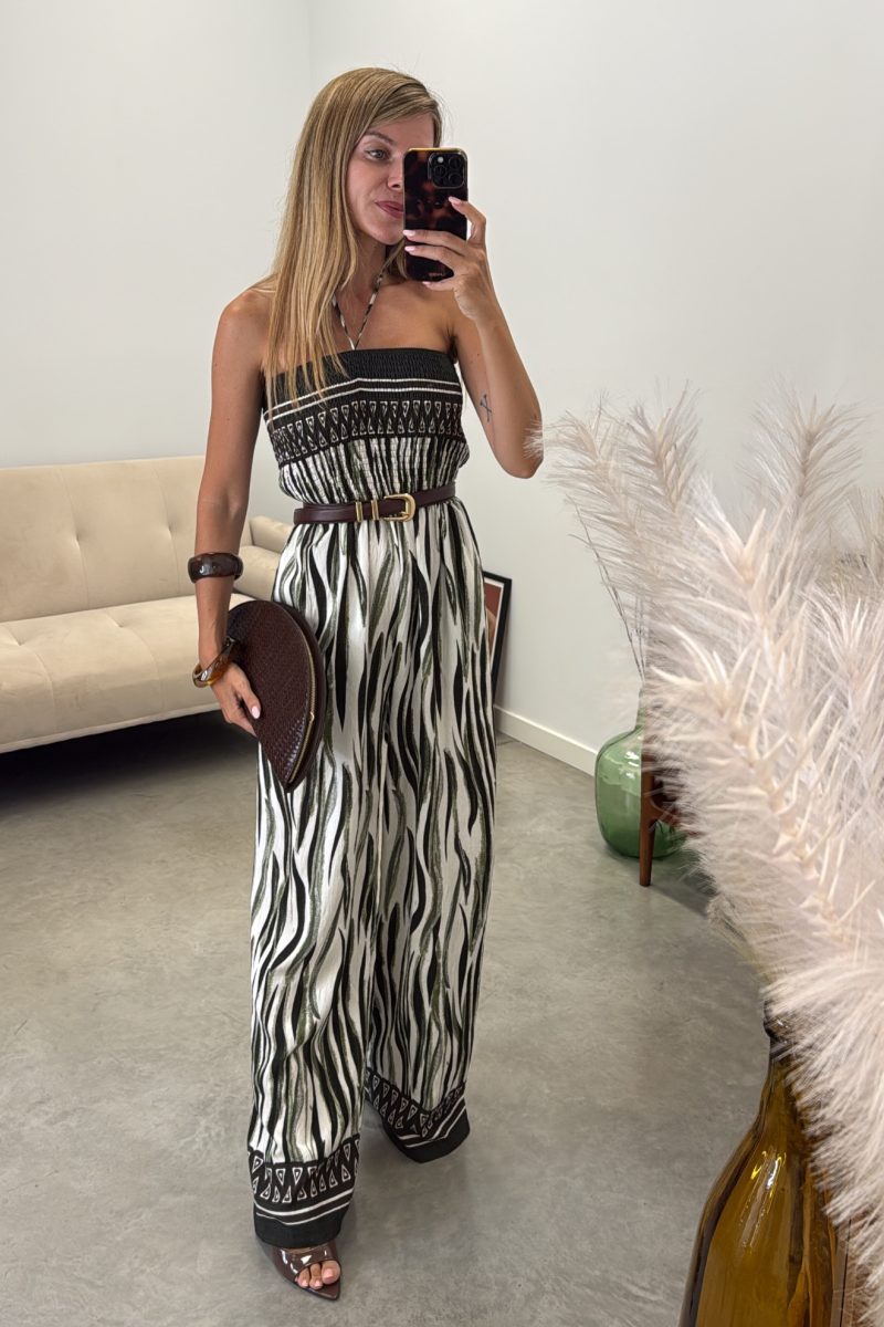 Mono Kaki Zebra