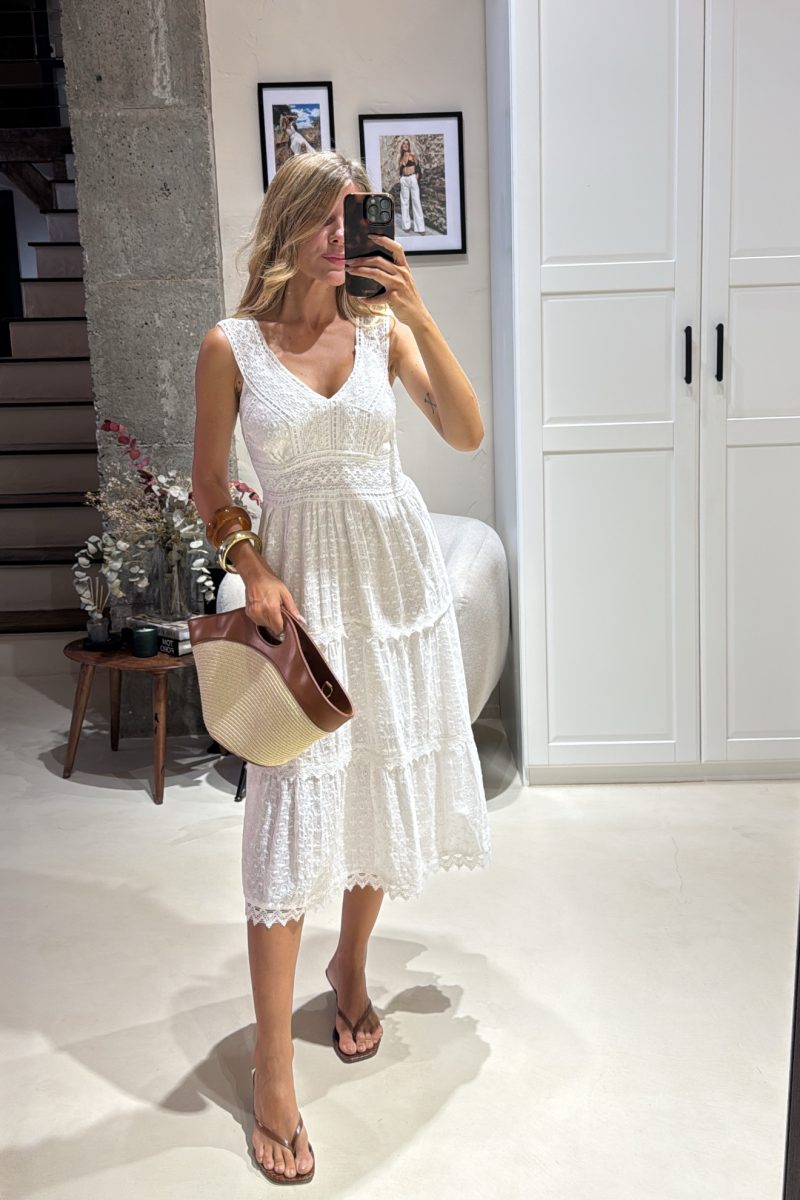 Vestido Blanco Tahiti