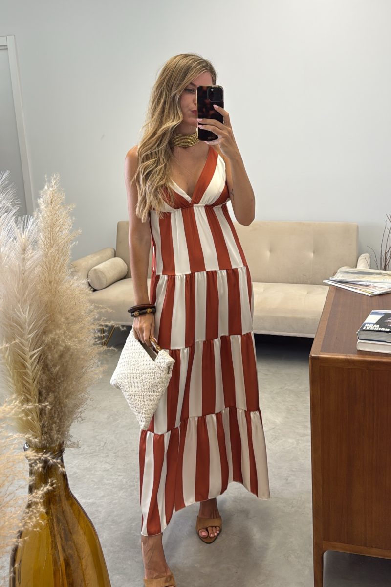Vestido Teja Positano