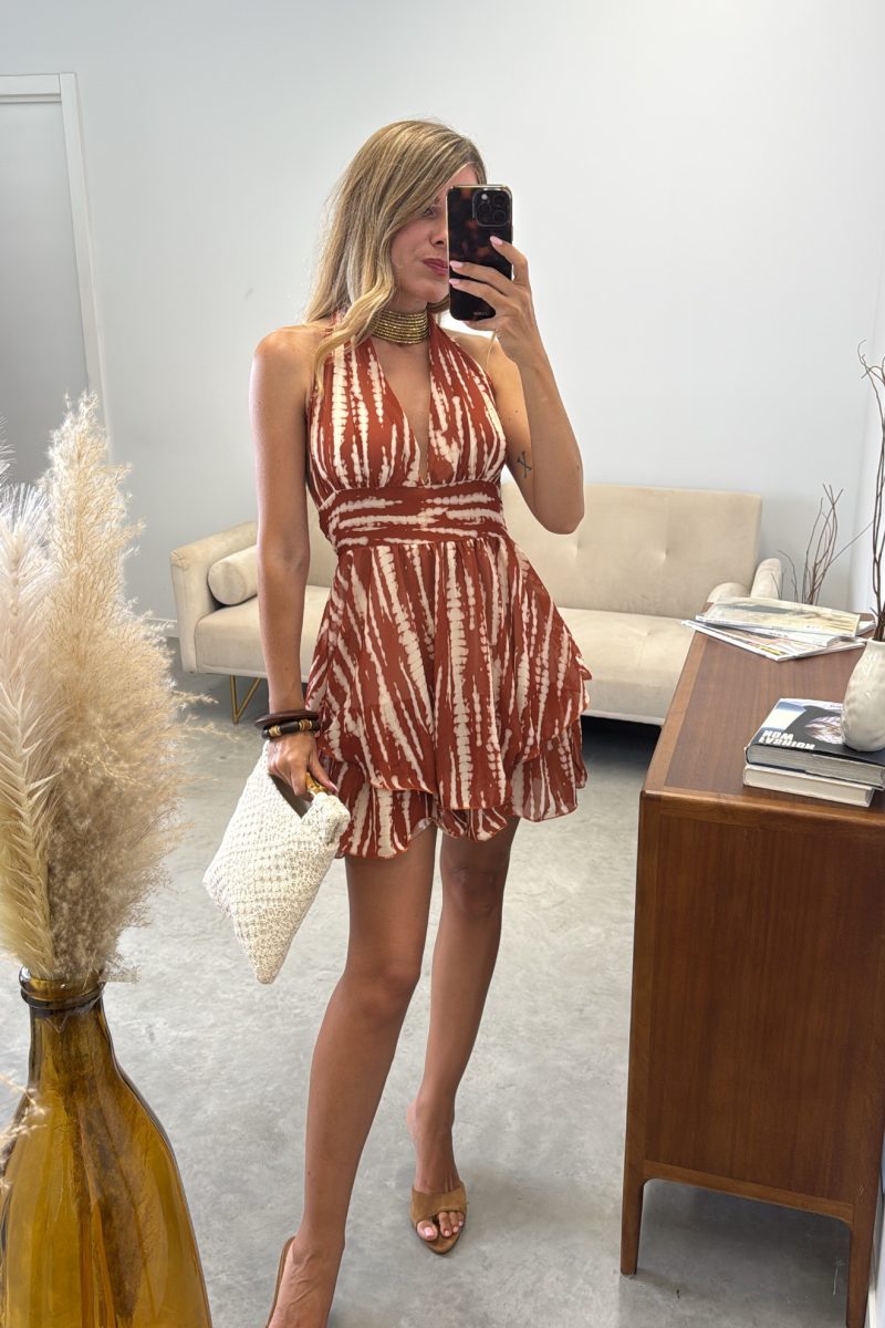 Vestido Teja  Mireia