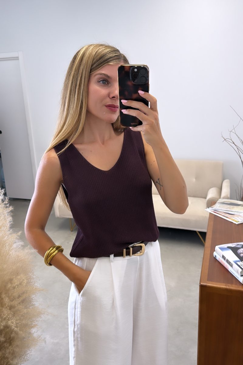 Top Magenta Punto