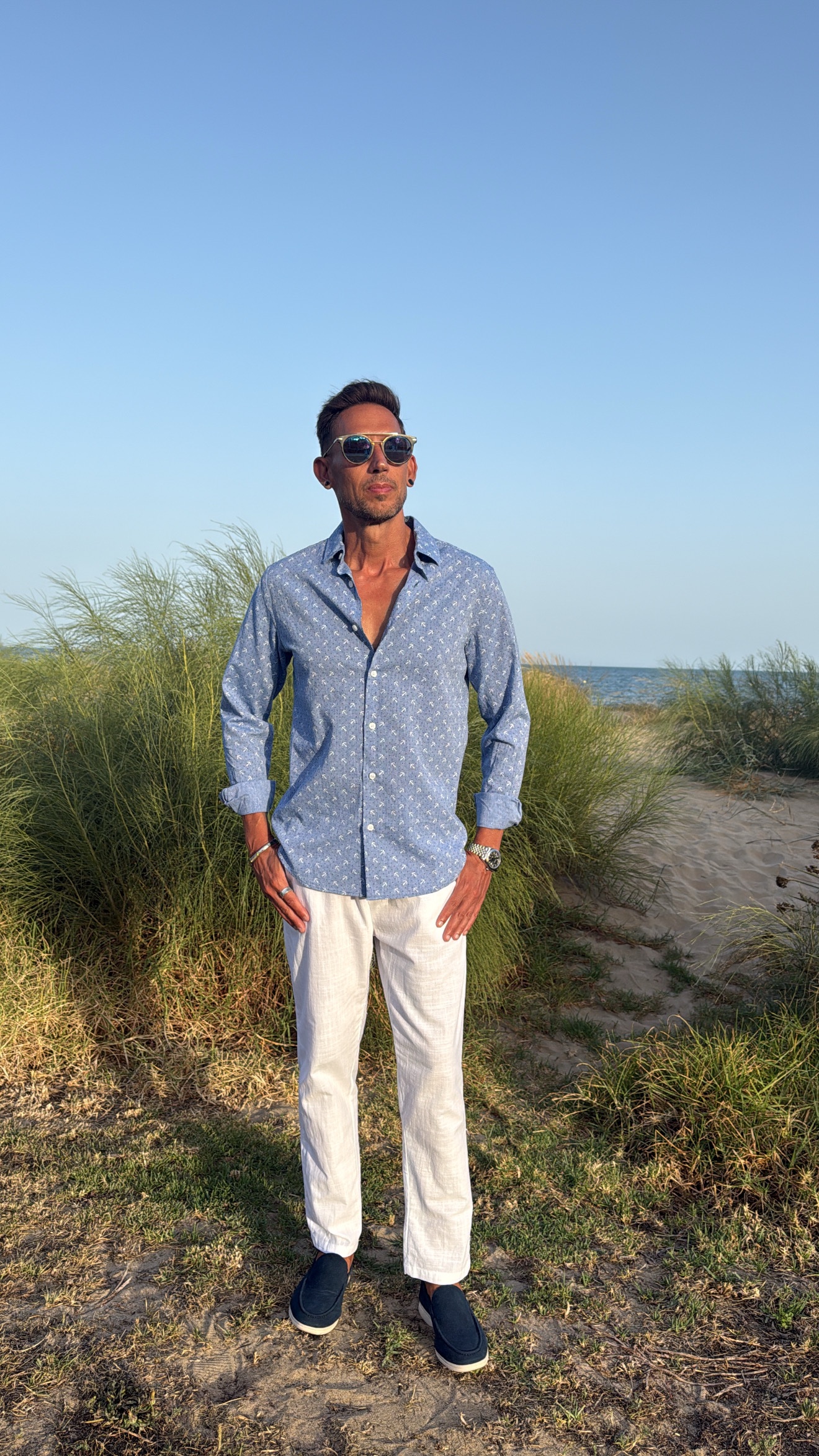 Pantalon Blanco Mauro