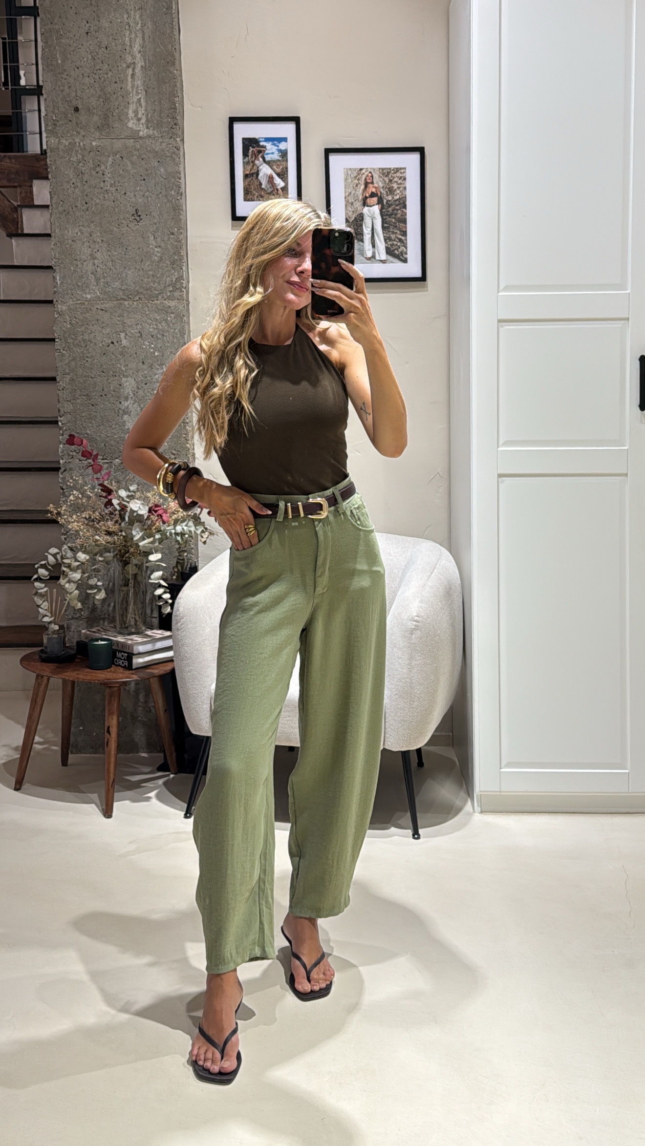 Pantalon Verde Cannes - Imagen 2