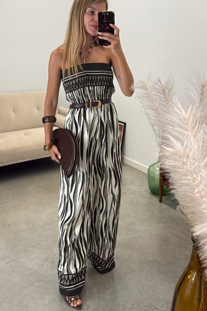 Mono Kaki Zebra