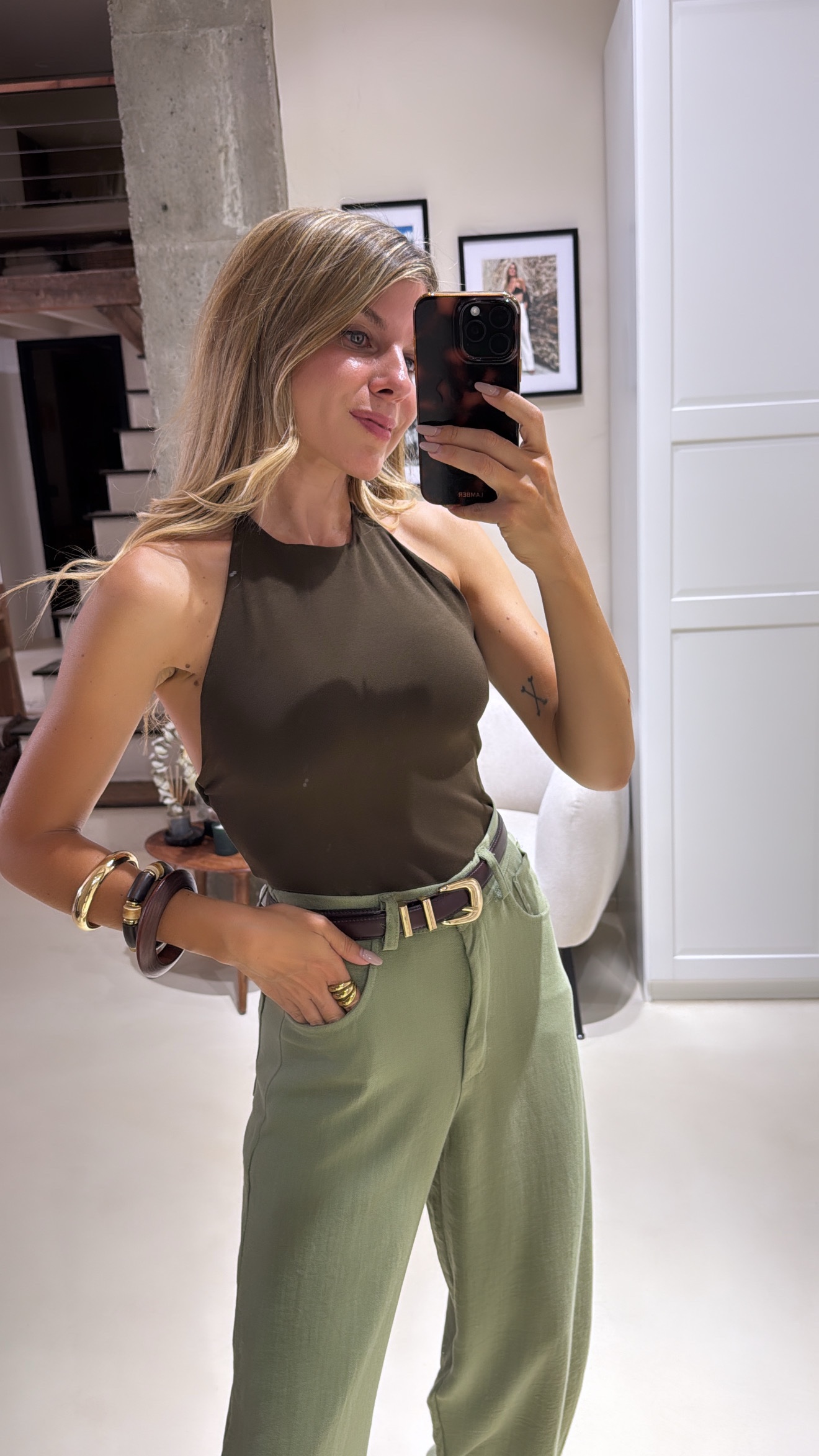 Pantalon Verde Cannes - Imagen 3