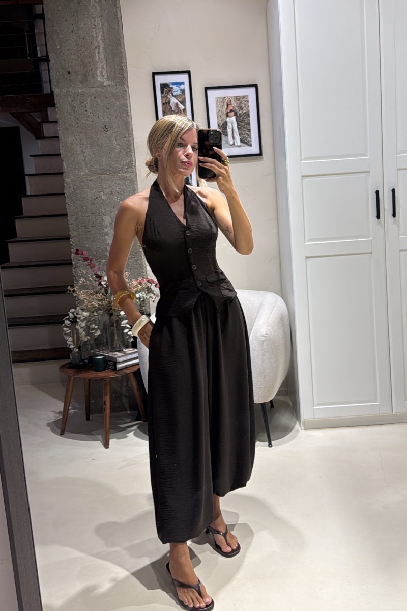 Conjunto Marron Natalie