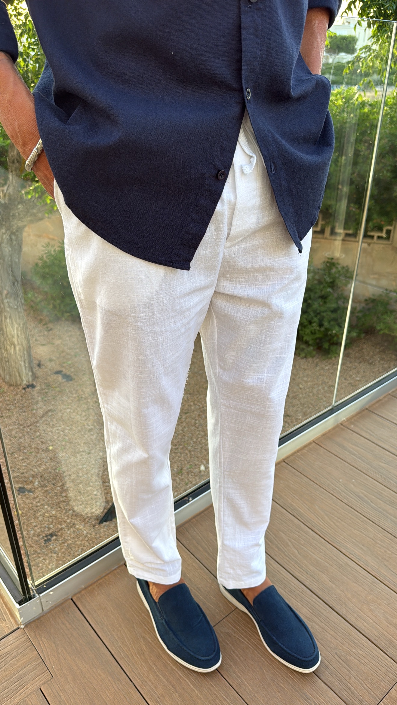 Pantalon Blanco Mauro - Imagen 6