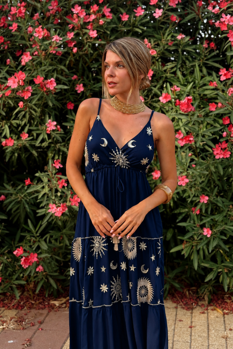 Vestido Marino Arabia