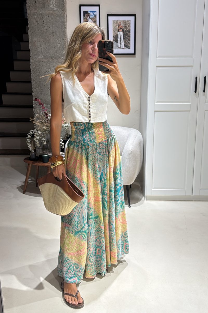 Pantalon Verde India