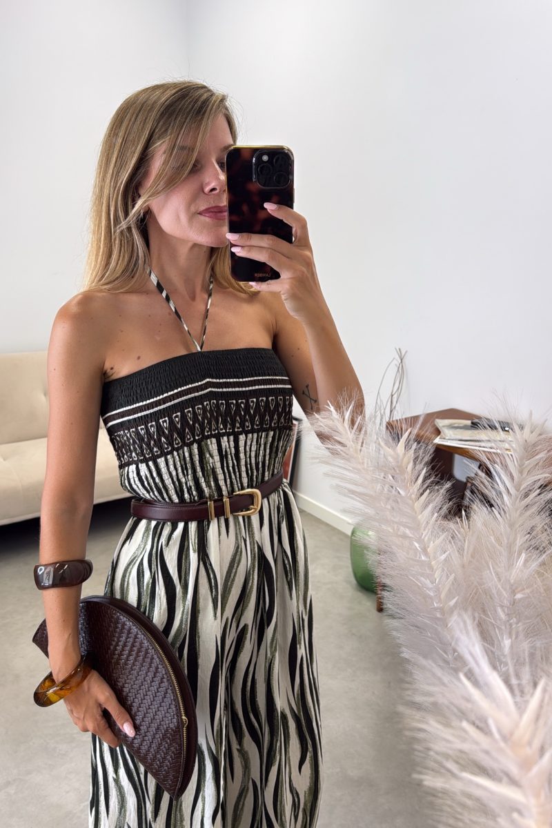 Mono Kaki Zebra