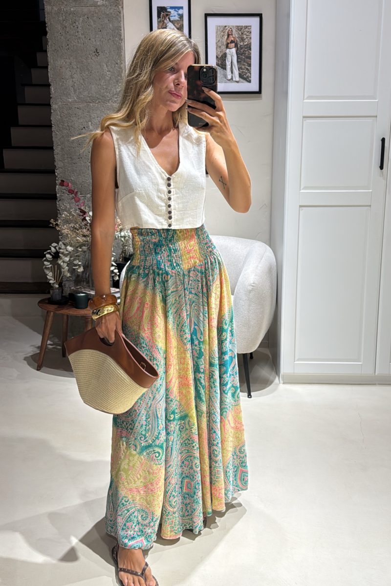 Pantalon Verde India