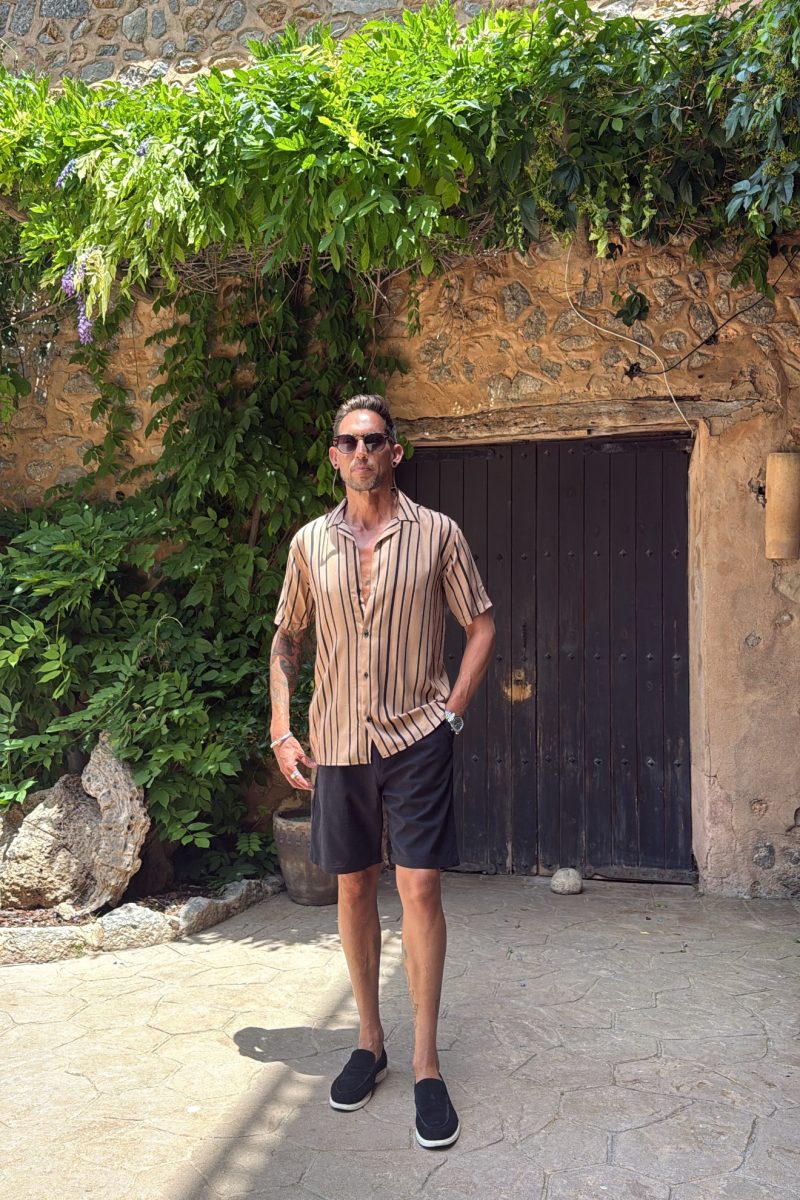 Camisa Camel Hugo