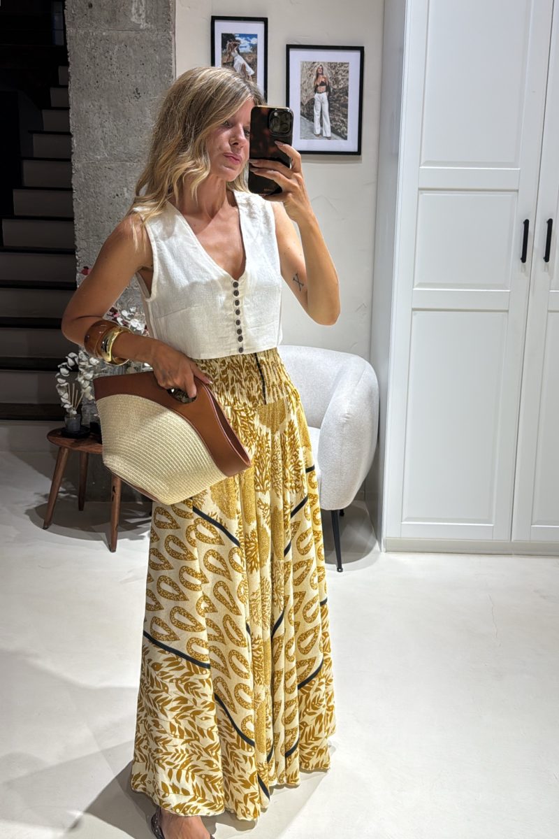 Pantalon Camel Caños