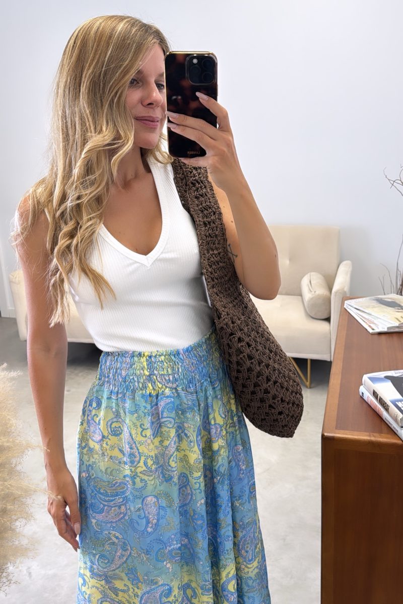 Pantalon Celeste India
