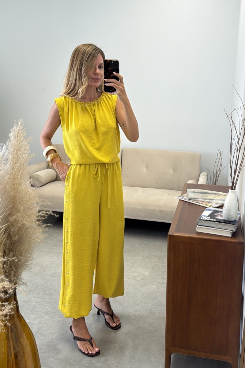 Conjunto Mostaza Noemi