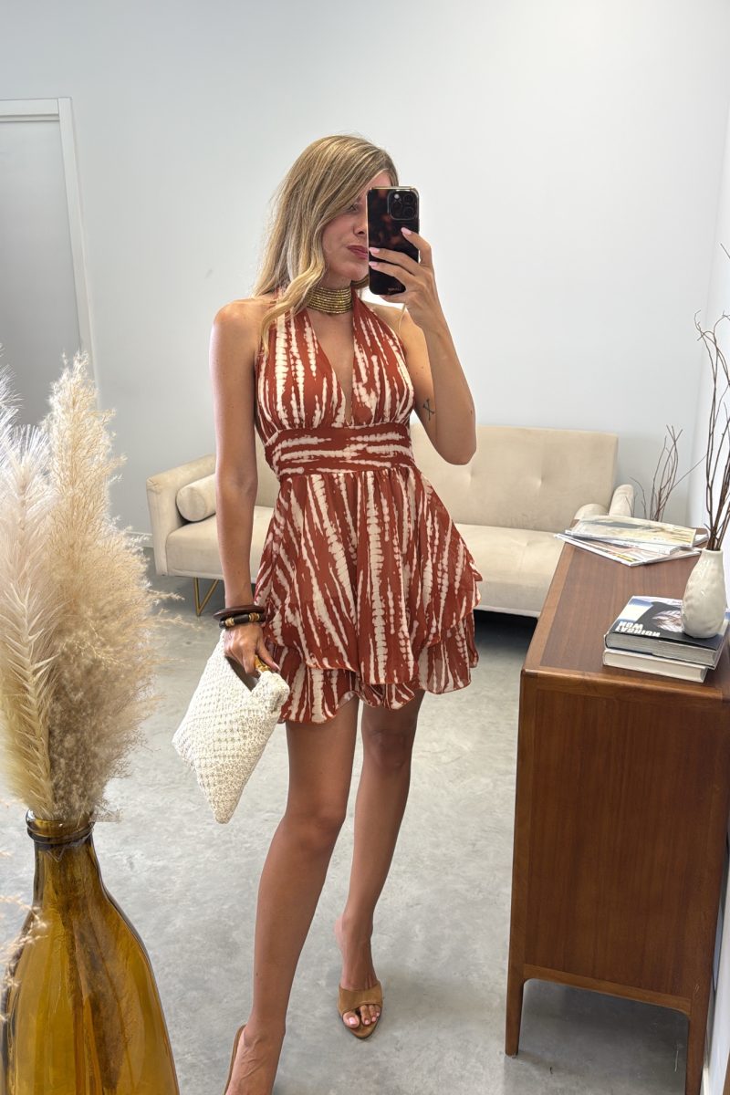 Vestido Teja  Mireia