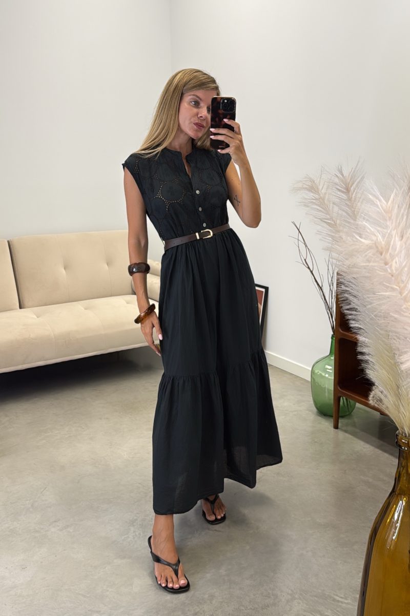 Vestido Negro Formentera
