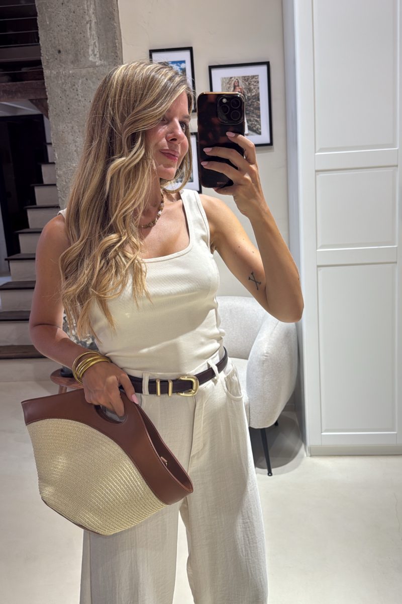 Camiseta Beige Basic