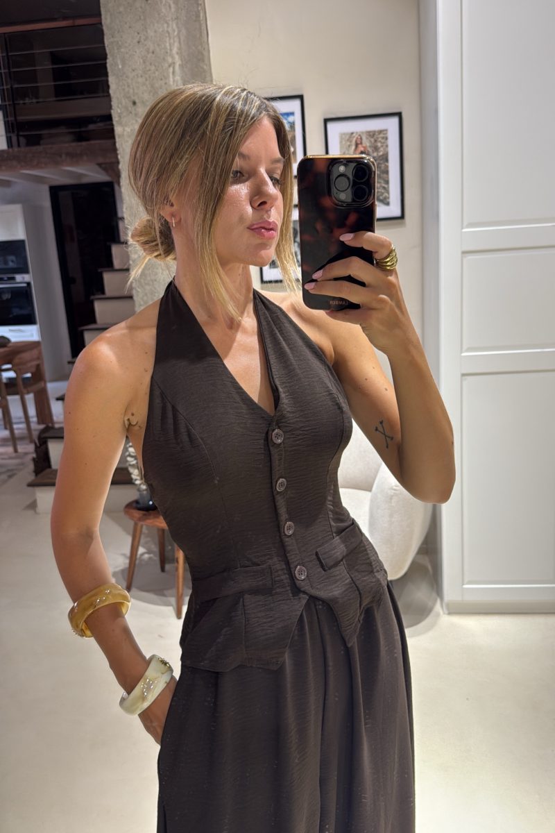 Conjunto Marron Natalie