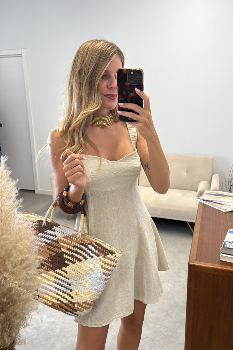 Vestido Beige Samy