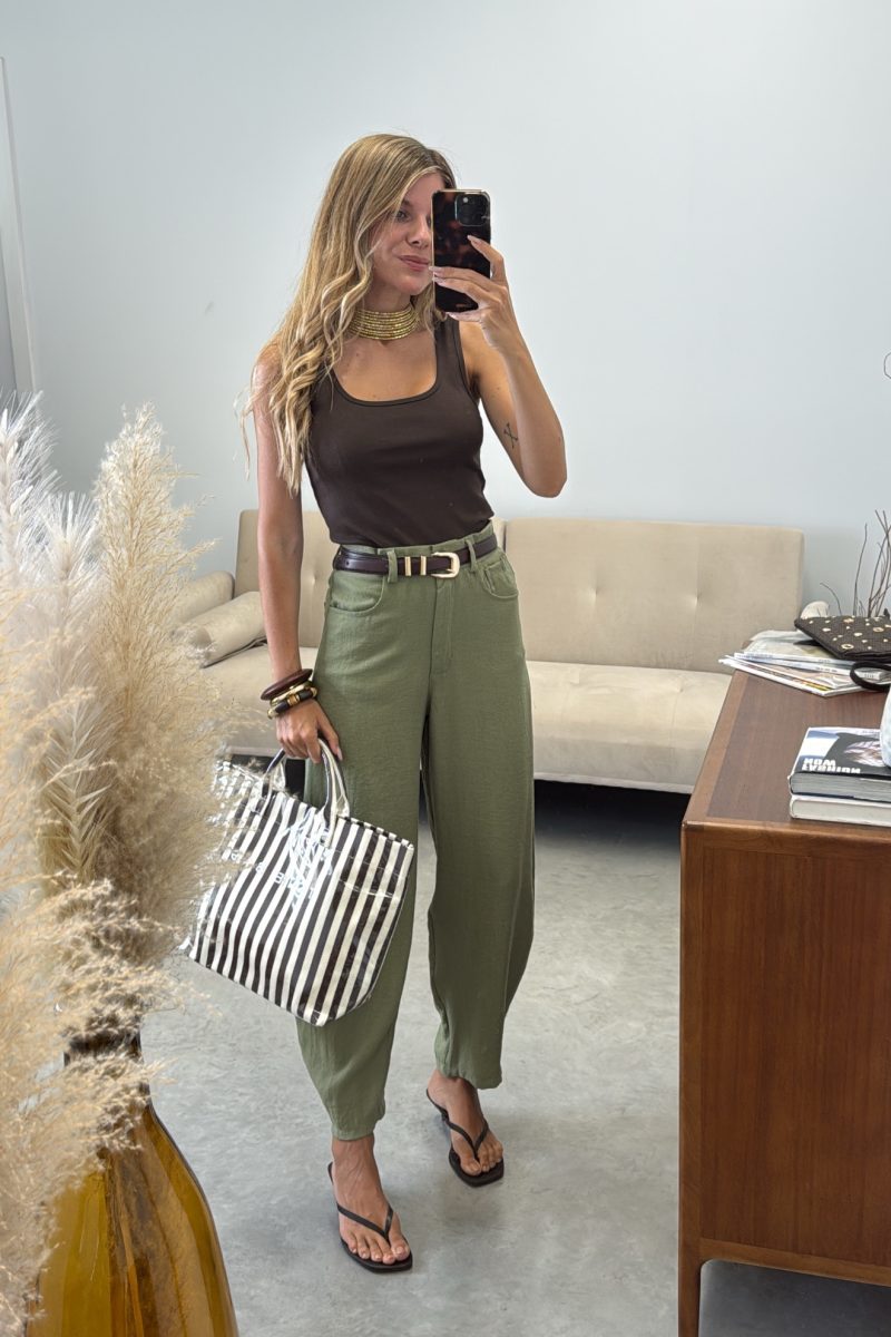 Camiseta Marron Basic
