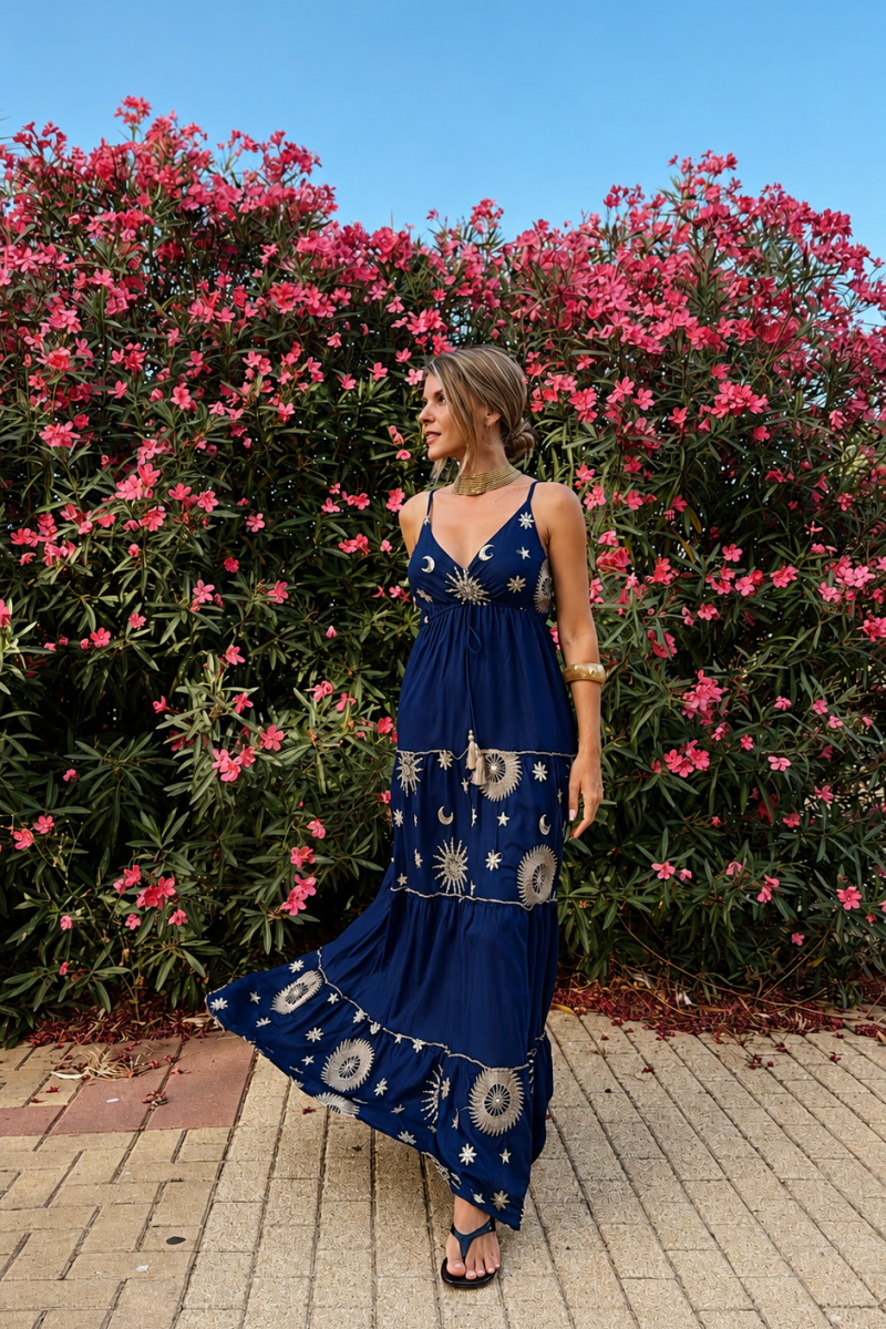 Vestido Marino Arabia