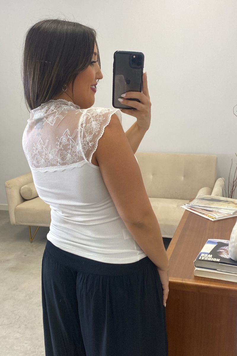 Camiseta Blanca Lotto