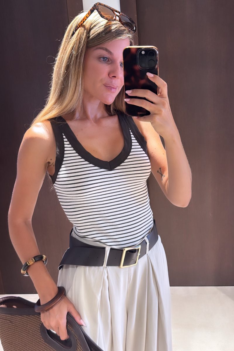 Camiseta Marron Denia