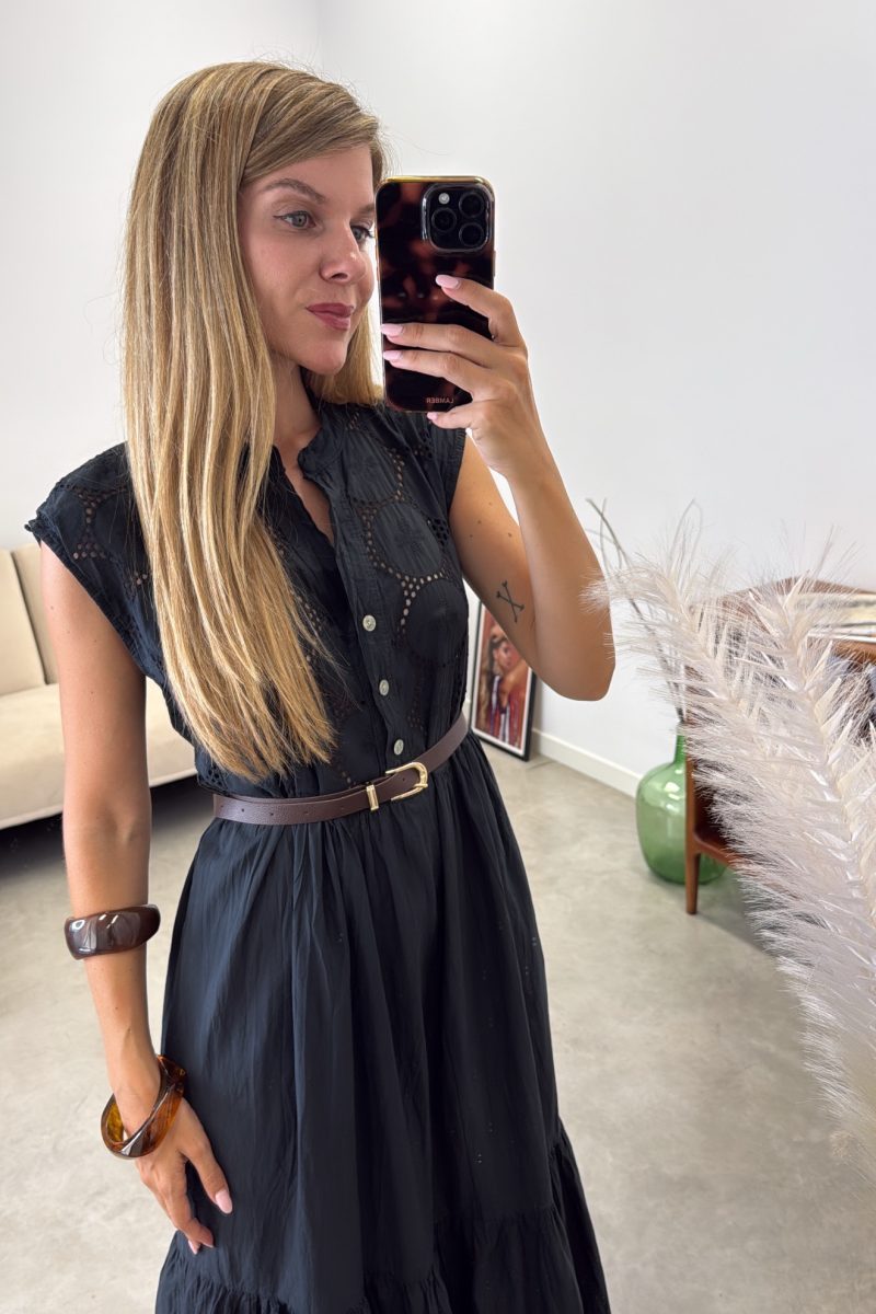 Vestido Negro Formentera