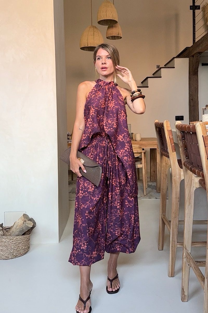 Conjunto Berenjena Selene