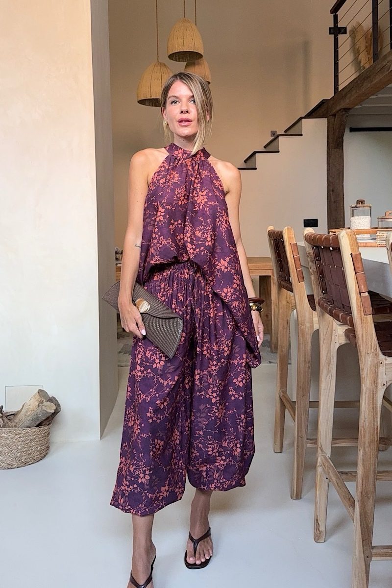 Conjunto Berenjena Selene
