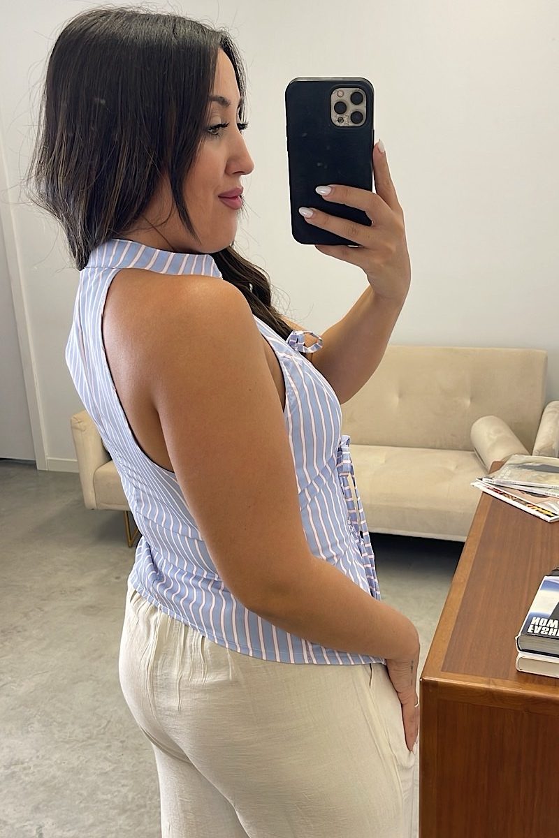 Blusa Celeste Lady