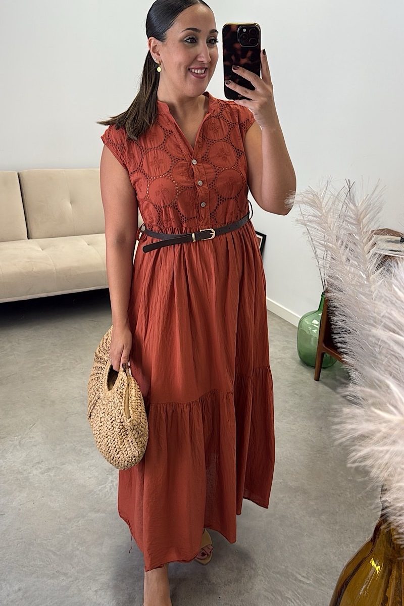 Vestido Teja Formentera