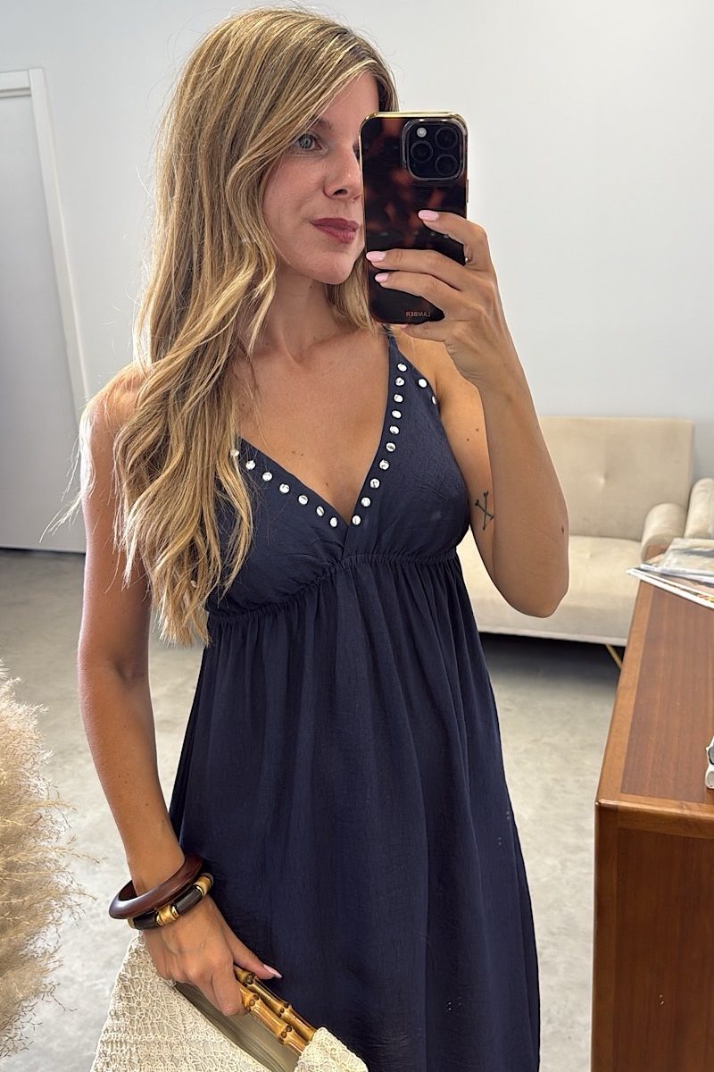 Vestido Azul Carla