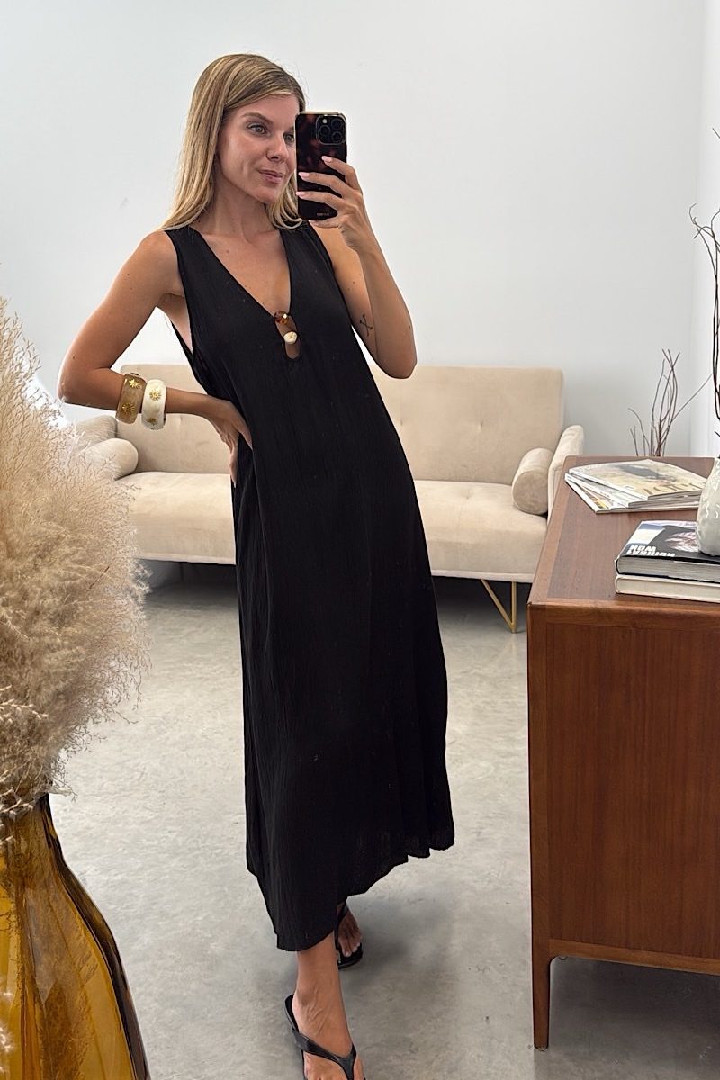 Vestido Negro Cerdeña