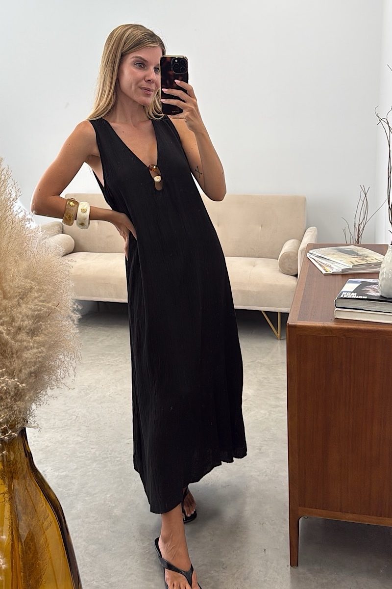 Vestido Negro Cerdeña