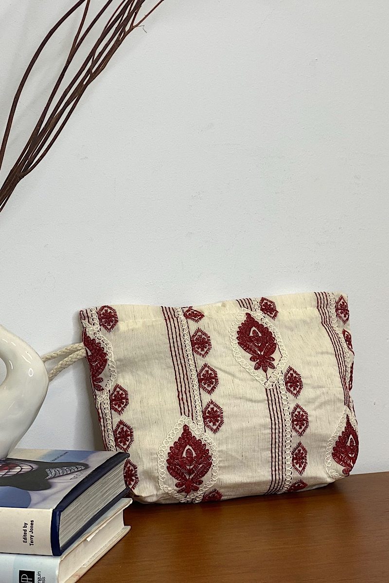 Neceser Burdeos Boho