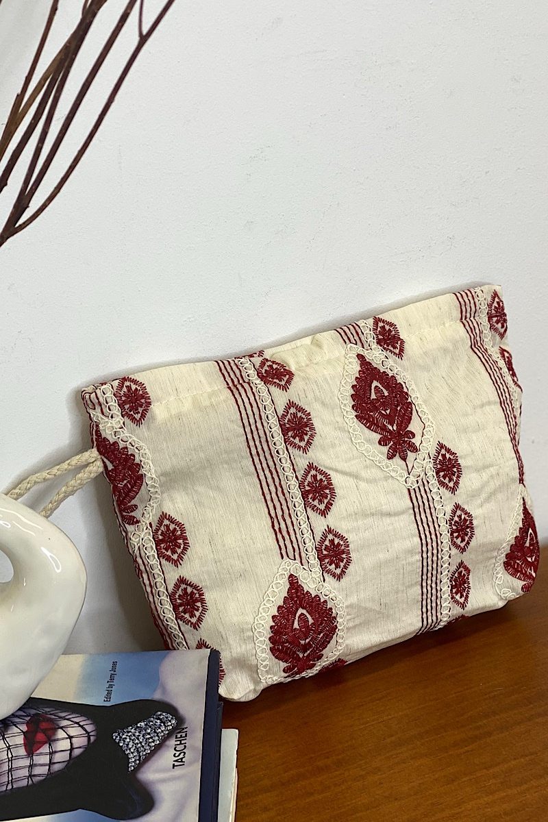 Neceser Burdeos Boho