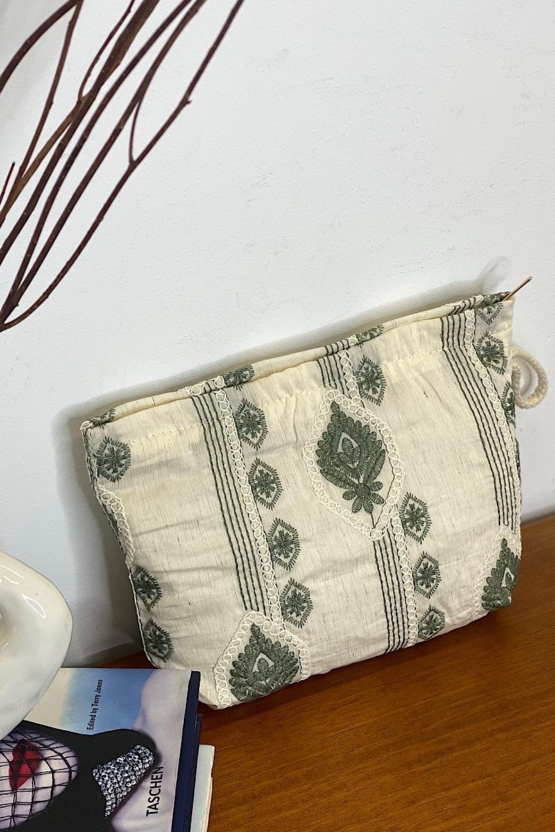 Neceser Kaki Boho