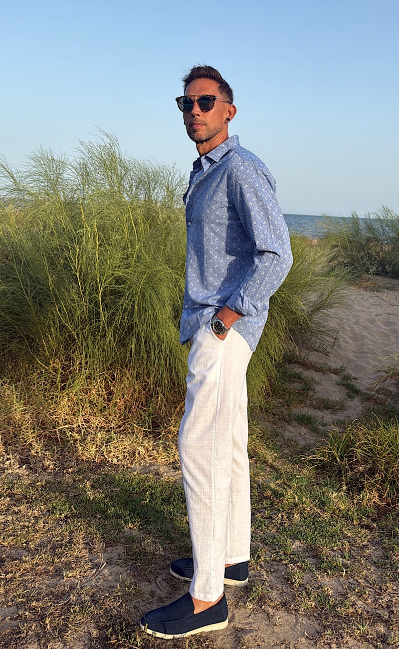 Pantalon Blanco Mauro - Imagen 3